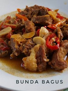 Foto resep Daging Tumis Mercon