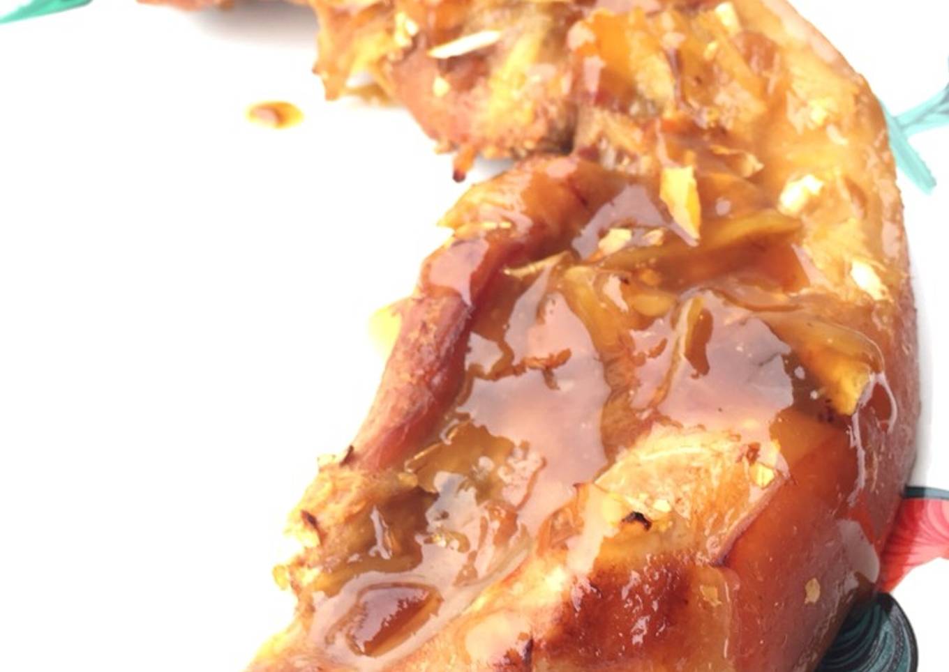 Baked Pork Belly With Ginger And Plum Sauce