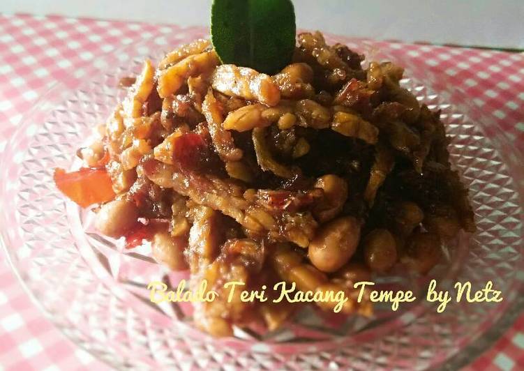 Cara Musim Gugur Makan di DimeBalado Teri Kacang Tempe