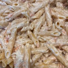 A picture of 🥃 Drunken smoked trout pasta.