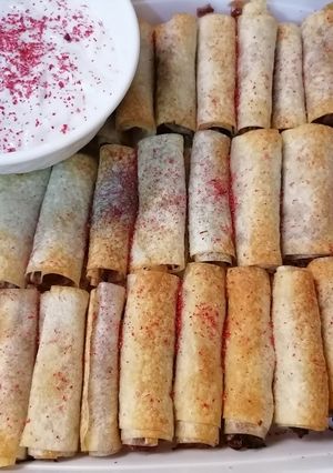 صورة لوصفة مسخن بلحم مع صوص خاص 😋😋
