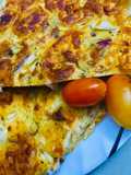 TORTA SALADA DE CEBOLLAS Y QUESOS 🧅🧀🥚🍶🧅🧀🥚🍶