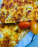 TORTA SALADA DE CEBOLLAS Y QUESOS 🧅🧀🥚🍶🧅🧀🥚🍶