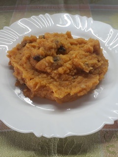 Una foto de Puré mixto con champiñones