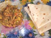 A picture of chapatis (roti