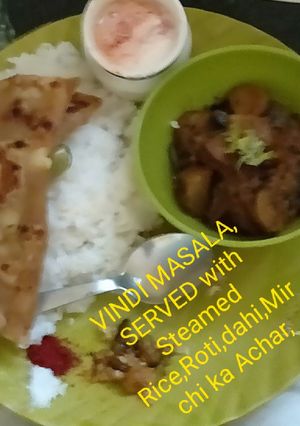 A picture of Vindi masala.