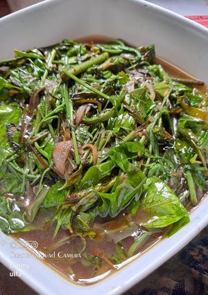 Foto resep Tumis daun Pakis miding dandaun melinjo