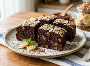 Foto resep Brownies Pisang Kukus Pondan
