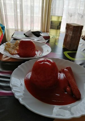 Una foto de Arroz con tomate