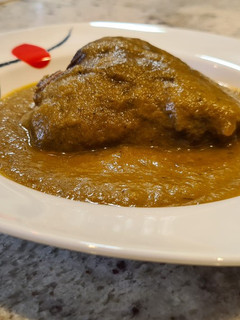 Una foto de Carrilleras de ternera en salsa de berenjena
