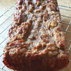 A picture of Post Whole 30 friendly Banana Bread.