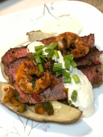 Recipe Pan Seared Surf n’ Turf Potacos which So Delicious