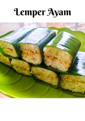 Foto resep Lemper isi Ayam