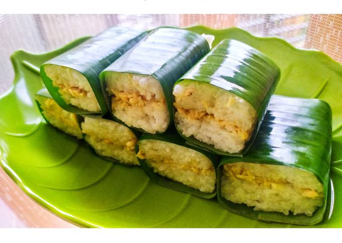 Lemper isi Ayam