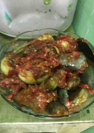 Foto resep Balado Telur&Terong pedas