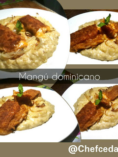 Una foto de Mangú dominicano