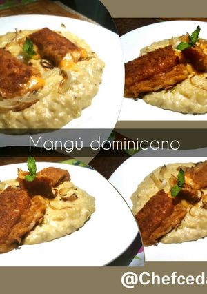 Una foto de Mangú dominicano