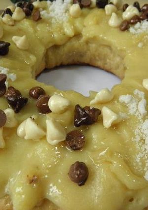 Una foto de Rosca de Pascua fácil sin amasado