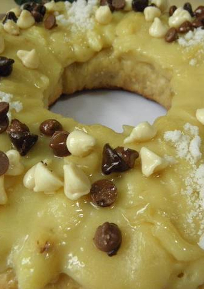 Una foto de Rosca de Pascua fácil sin amasado
