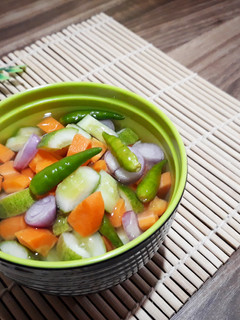 Foto resep ACAR TIMUN WORTEL / ACAR MENTAH 👍