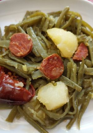 O poză a rețetei Păstăi verde (fasole verde).