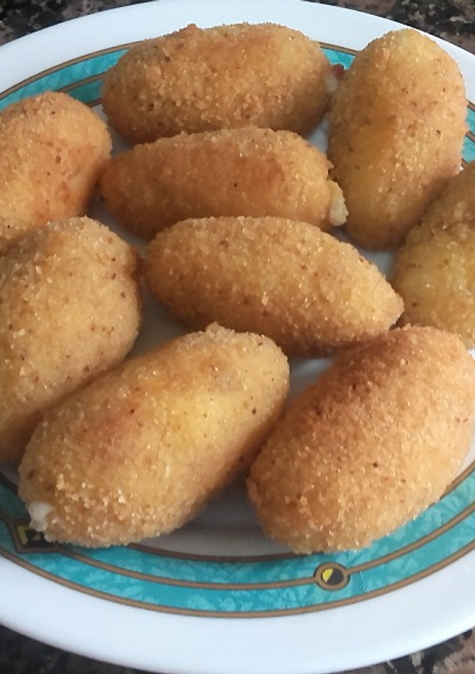 Una foto de Croquetas de jamón ibérico