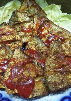 A picture of Masala fish fry.