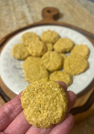 Una foto de Galletitas de Avena, Naranja y Coco