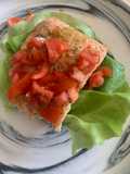 Salmon Tartine (low carb)