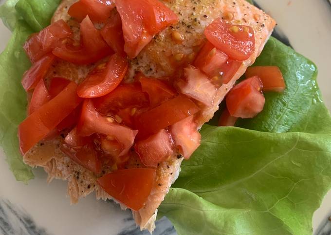 Step-by-Step Guide to Prepare Speedy Salmon Tartine (low carb)