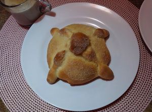 Una foto de ☠️🍞Pan de muerto 🍞☠️