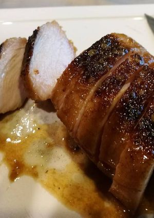 A picture of Ginger Sesame Chicken.