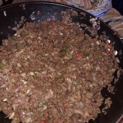 A picture of Minced meat fillings.