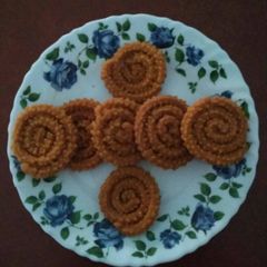 A picture of Chakli.