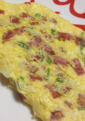 Foto resep Omelette daging cincang🍳🍖