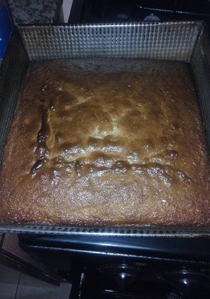 Una foto de Torta de yogurt esponjosa