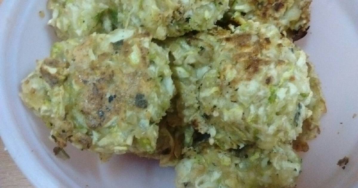 Croquetas de calabacín (zucchini) sanos Receta de barbie todo a ojo