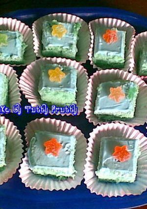 Foto resep Vanila Blue Cake