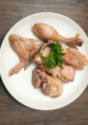 Foto resep Ayam Pop khas minang homemade