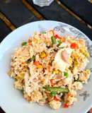 Ensalada de arroz y atún🍚🐟