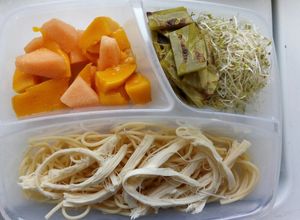 Una foto de Lunch (otro) saludable para chicos S.O.S para Ana #healthy