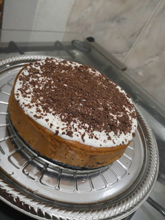 Una foto de Cheesecake de dulce de leche