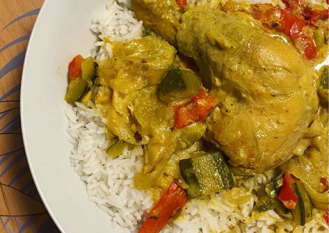 Poulet Curry Coco