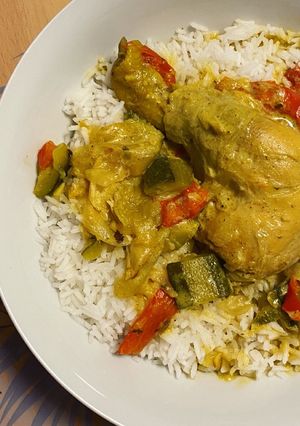 Une photo de Poulet Curry Coco