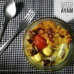 A picture of Soto Betawi Ayam (Keto Friendly).