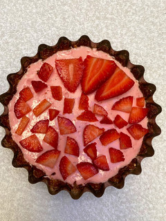 Una foto de Tartita de frutilla