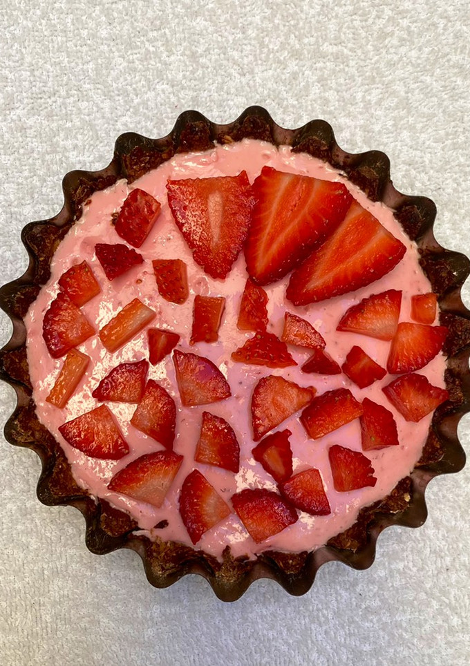 Una foto de Tartita de frutilla