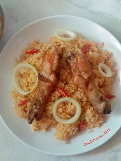 Foto resep Nasi kabsah ayam praktis