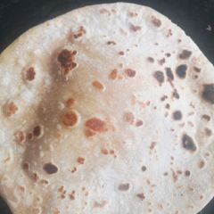 A picture of Roti paratha.