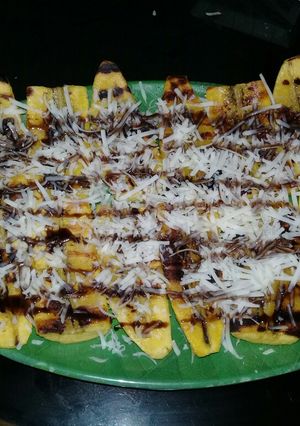 Foto resep Pisang Bakar Keju
